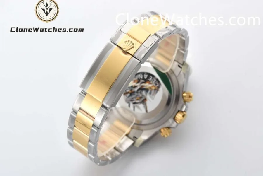 Rolex Super Clone Watches 1:1 Daytona 18k Gold Black Dial M126503-0003 4131 Movement - Image 9