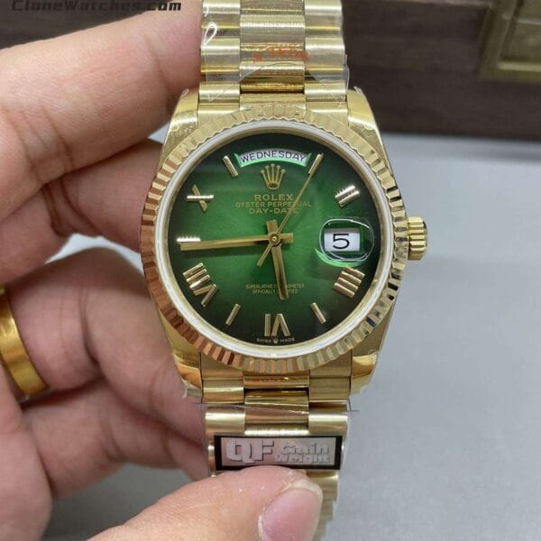 Super Clone Watches – Rolex  Day Date Gold m128235-0118