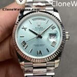 Super Clone Watches – Rolex  Day Date Ice Blue Dial m128236-0018