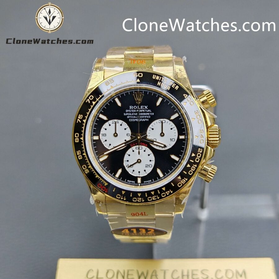 Super Clone Watches – Rolex  Daytona 18K Gold Le Mans