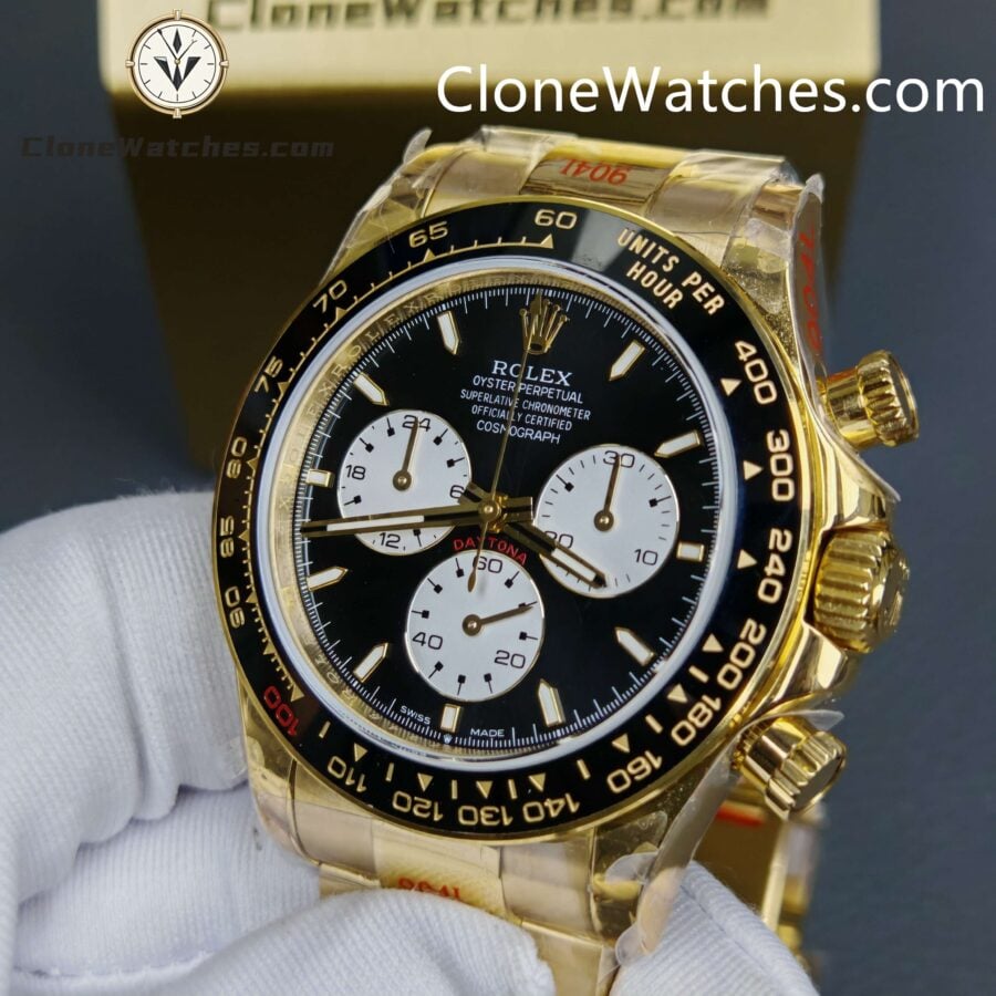 Rolex Super Clone Watches 1:1 Le Mans Daytona 100 Years Anniversary 18K Gold 4132 Movement - Image 5