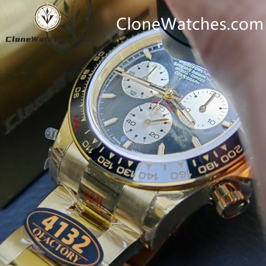 Rolex Super Clone Watches 1:1 Le Mans Daytona 100 Years Anniversary 18K Gold 4132 Movement - Image 8