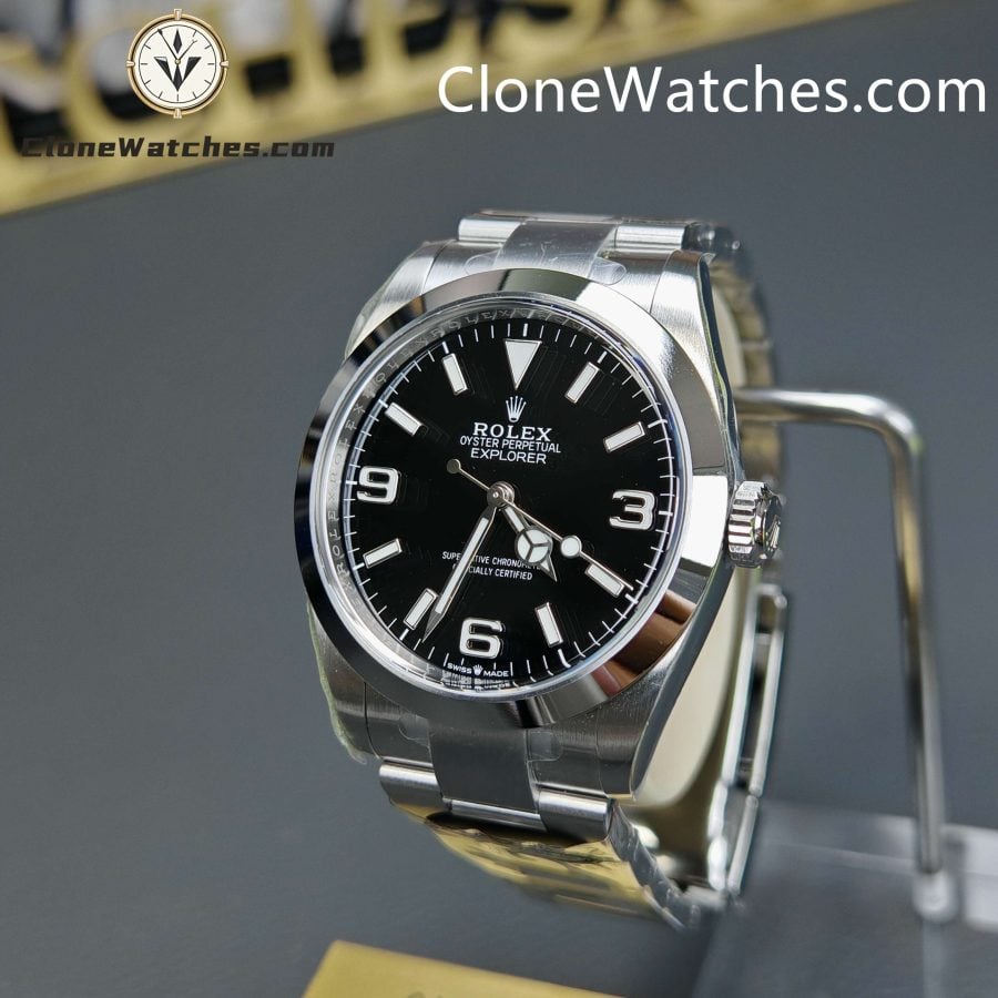 Rolex Super Clone Watches 1:1 Oyster Perpetual Explore 40mm Black Dial m224270-0001 3230 Movement - Image 3