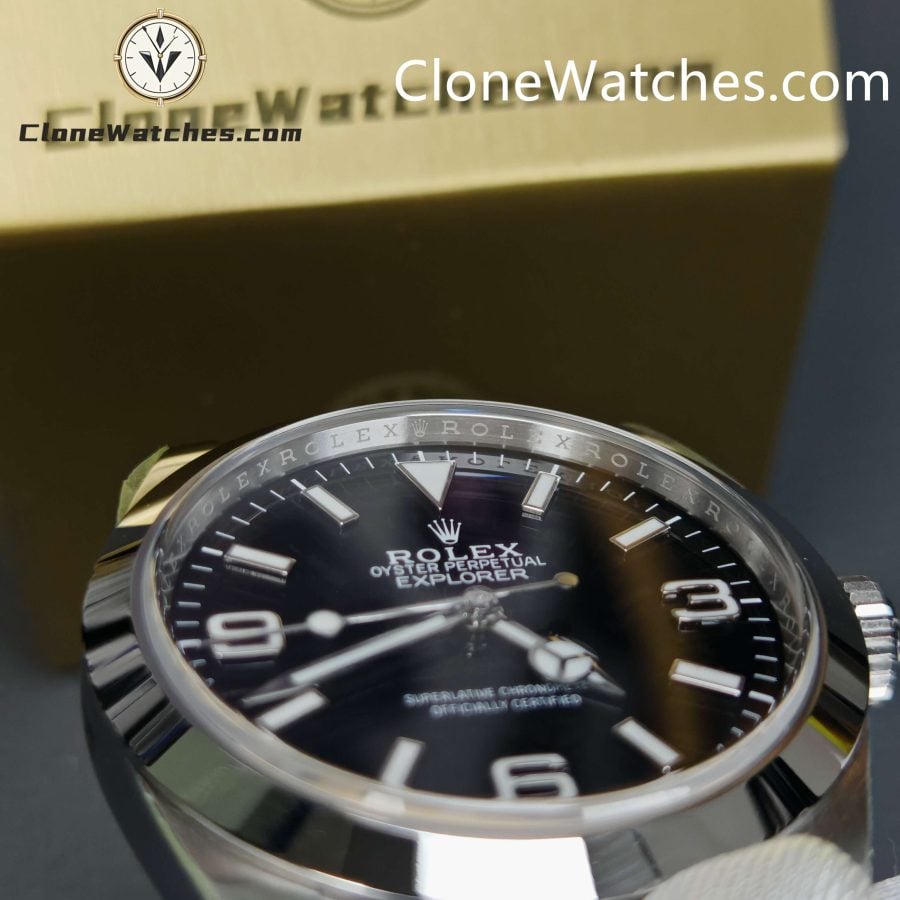 Rolex Super Clone Watches 1:1 Oyster Perpetual Explore 40mm Black Dial m224270-0001 3230 Movement - Image 7