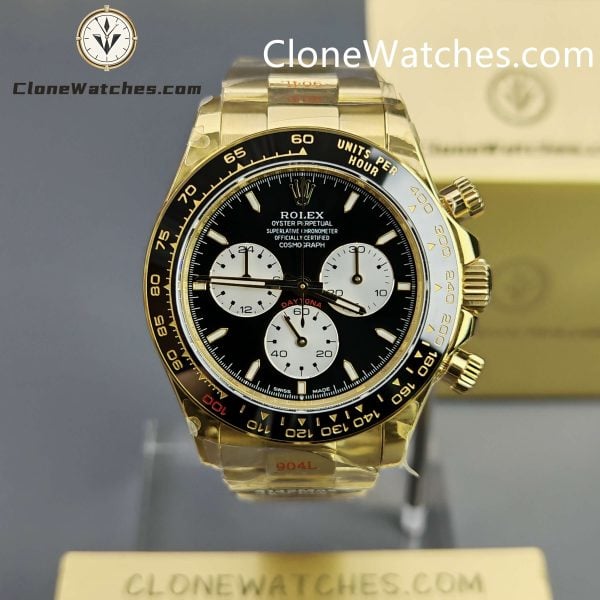 Super Clone Watches – Rolex  Daytona 18K Gold Le Mans