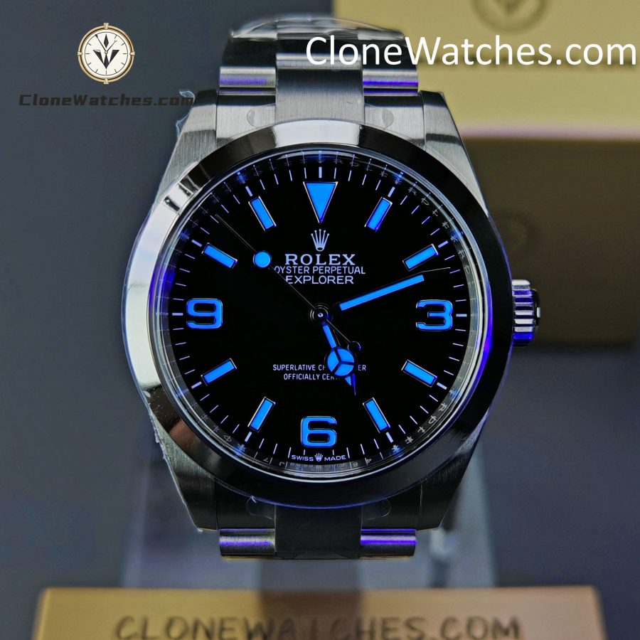 Rolex Super Clone Watches 1:1 Oyster Perpetual Explore 40mm Black Dial m224270-0001 3230 Movement - Image 2