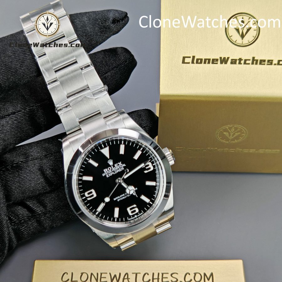 Rolex Super Clone Watches 1:1 Oyster Perpetual Explore 40mm Black Dial m224270-0001 3230 Movement - Image 5