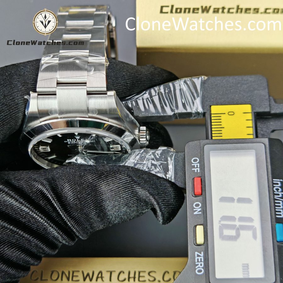 Rolex Super Clone Watches 1:1 Oyster Perpetual Explore 40mm Black Dial m224270-0001 3230 Movement - Image 15