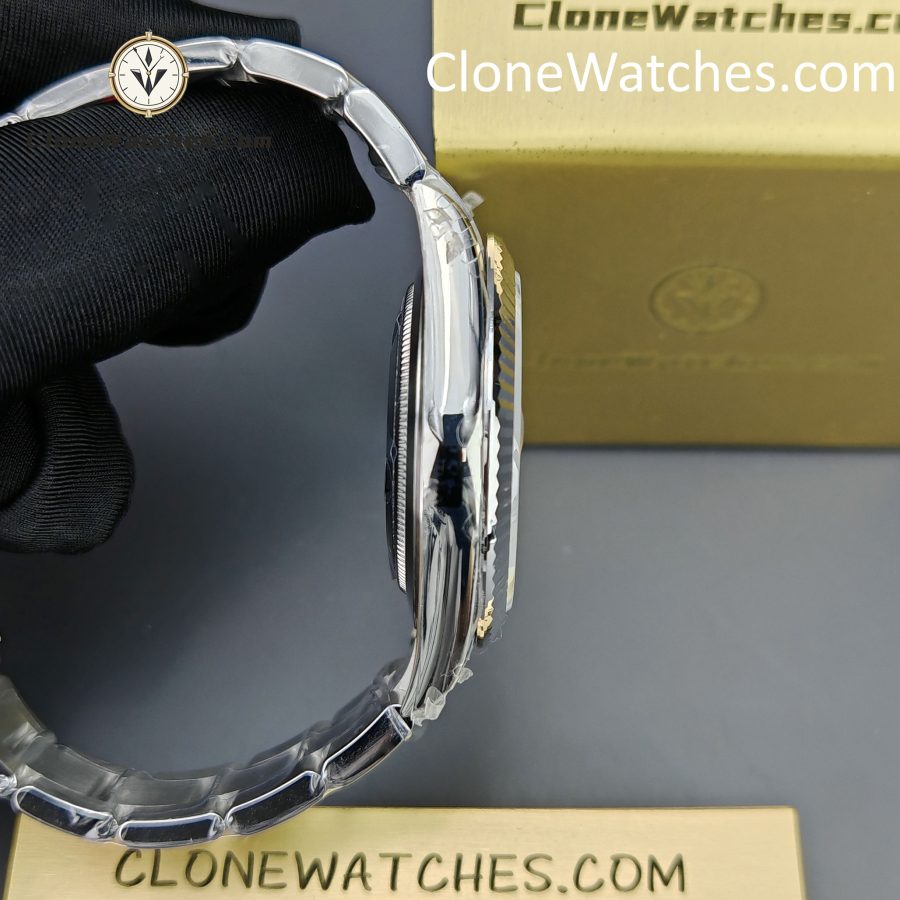 Rolex Super Clone Watches 1:1 DateJust Gray Dial m126334-0013 Oyster 41MM 3235 Movement - Image 9