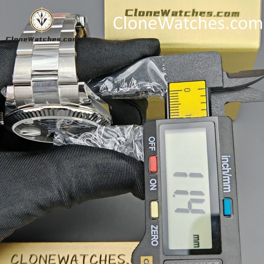 Rolex Super Clone Watches 1:1 DateJust Gray Dial m126334-0013 Oyster 41MM 3235 Movement - Image 16