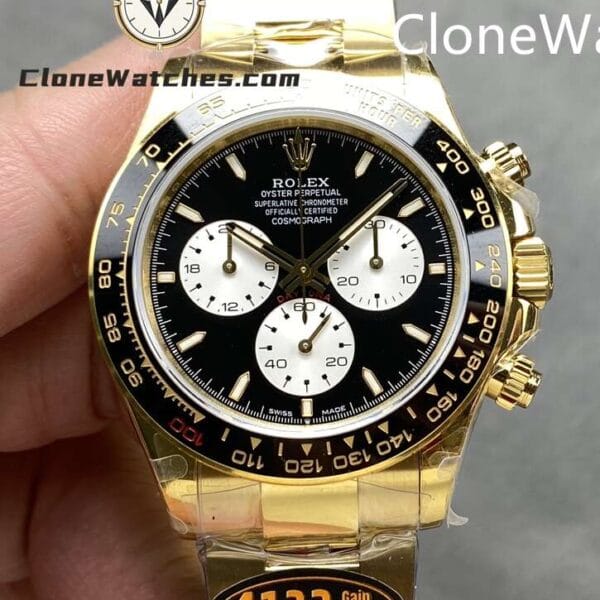 Super Clone Watches – Rolex  Daytona 18K Gold Le Mans