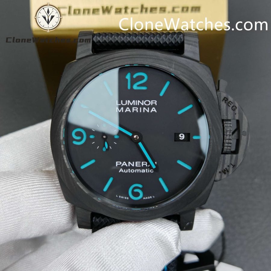 Panerai Super Clone Watches 1:1 Luminor Marina Carbotech PAM01661 44mm - Image 4