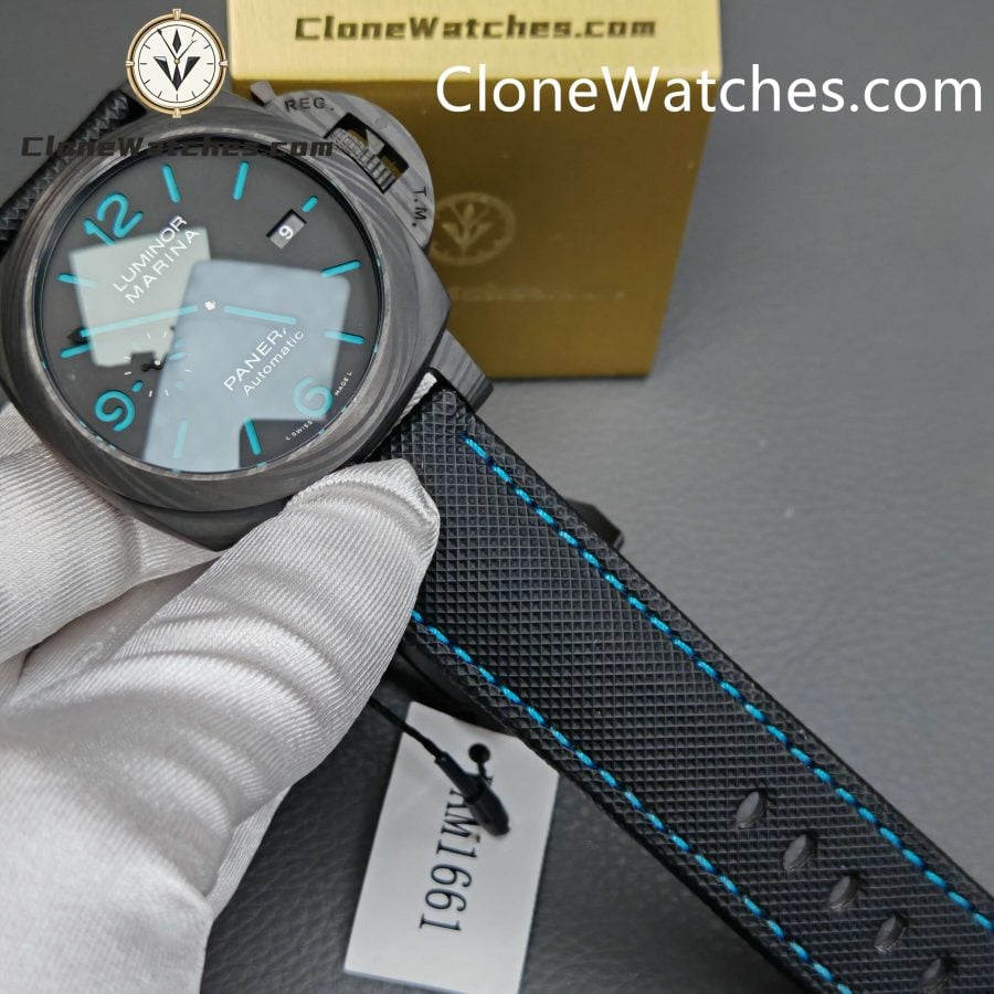 Panerai Super Clone Watches 1:1 Luminor Marina Carbotech PAM01661 44mm - Image 7