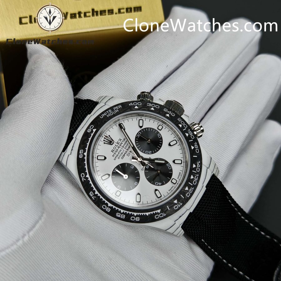 Modified Super Clone Watches 1:1 DiW Rolex Daytona IRBIS Quartz Fiber 41MM - Image 6