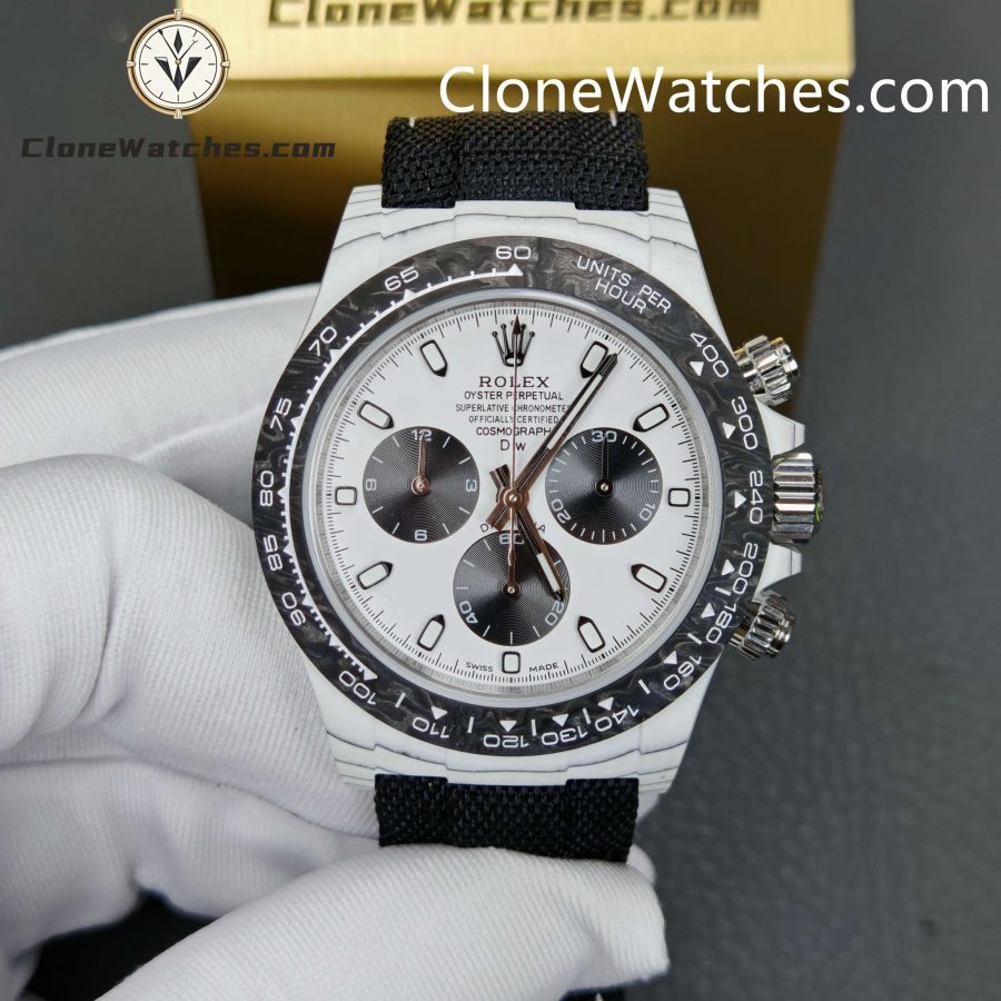 Modified Super Clone Watches 1:1 DiW Rolex Daytona IRBIS Quartz Fiber 41MM - Image 4