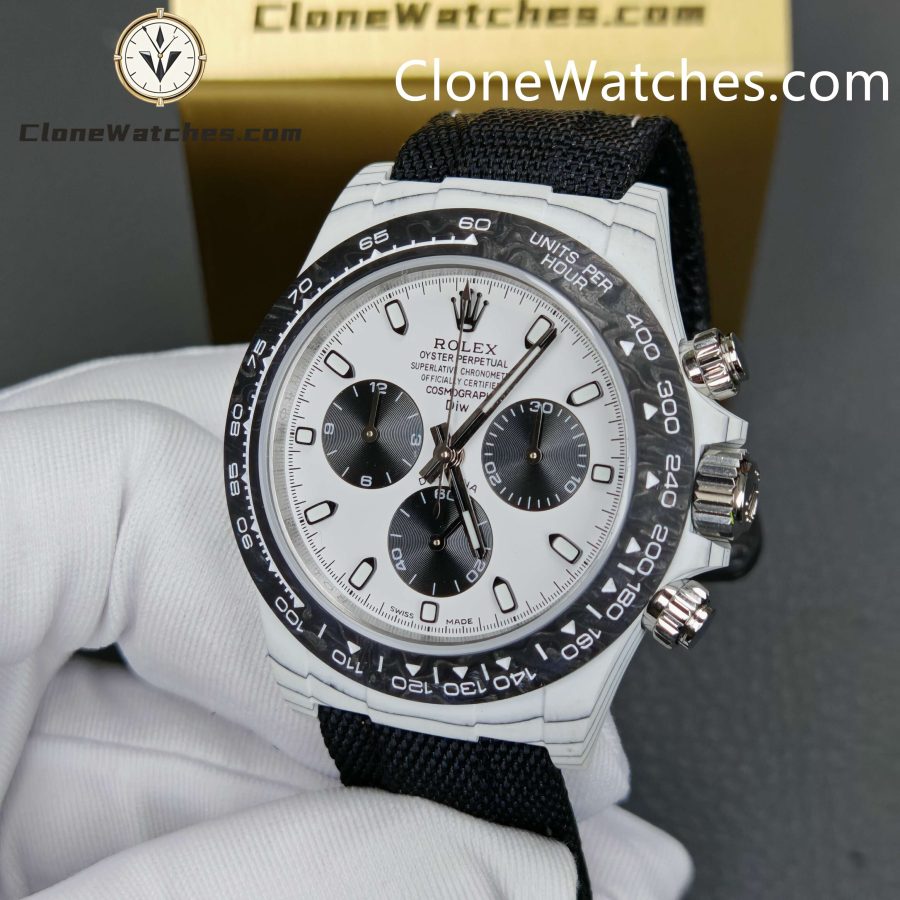 Modified Super Clone Watches 1:1 DiW Rolex Daytona IRBIS Quartz Fiber 41MM - Image 5