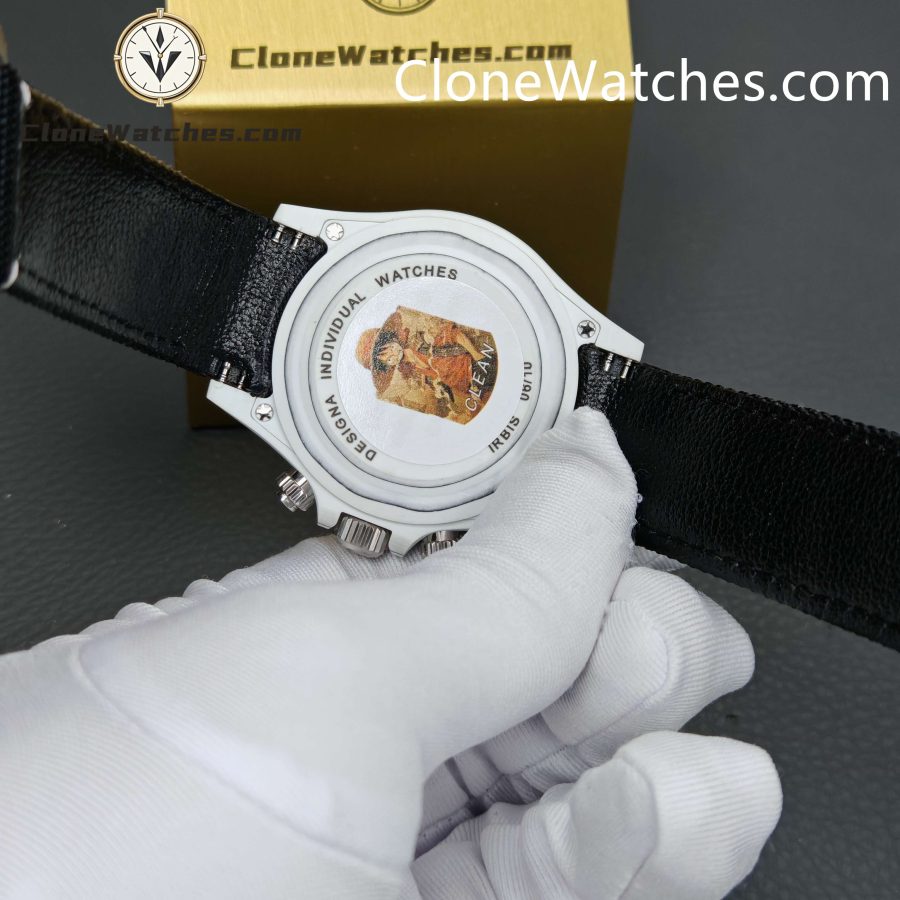 Modified Super Clone Watches 1:1 DiW Rolex Daytona IRBIS Quartz Fiber 41MM - Image 12