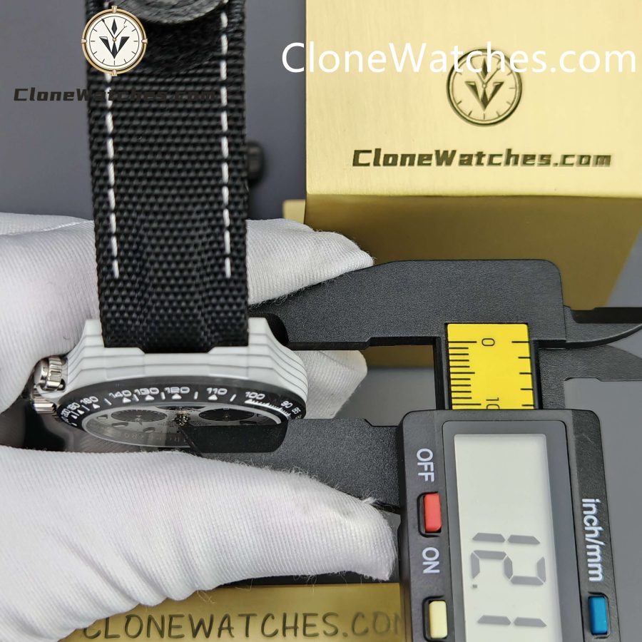 Modified Super Clone Watches 1:1 DiW Rolex Daytona IRBIS Quartz Fiber 41MM - Image 15