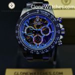Modified Super Clone Watches 1:1 Sonic Rolex Daytona Skeleton Dial 4130 Movement - Image 2