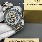Modified Super Clone Watches 1:1 Sonic Rolex Daytona Skeleton Dial 4130 Movement - Image 6
