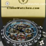 Modified Super Clone Watches 1:1 Sonic Rolex Daytona Skeleton Dial 4130 Movement - Image 15