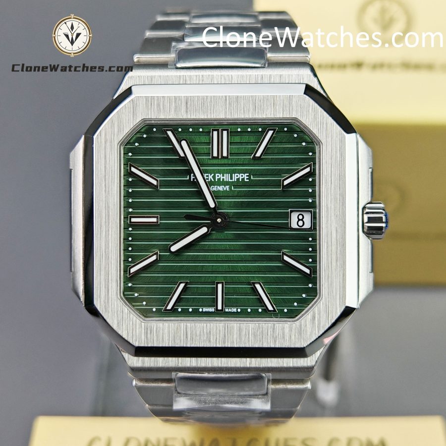 Patek Philippe Super Clone Watches 1:1 Cubitus 5821/1A Green Dial