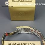 Rolex Super Clone Watches 1:1 DateJust Black Diamond Dial Jubilee 41MM m126334-0012 3235 Movement - Image 11
