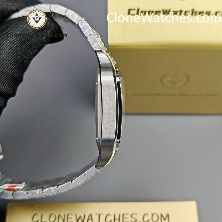 Cartier Super Clone Watches 1:1 Santos Series Gradient Brown Dial 35.1MM WSSA0065 - Image 9