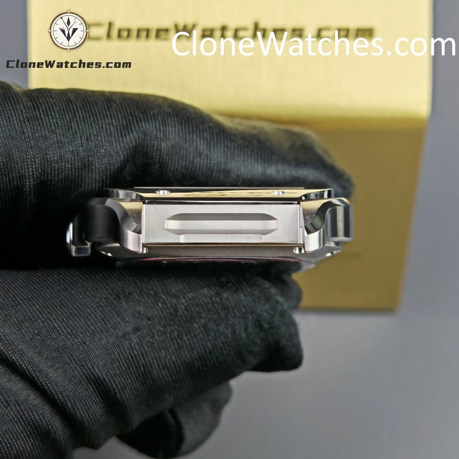 Cartier Super Clone Watches 1:1 Santos Series Gradient Brown Dial 35.1MM WSSA0065 - Image 14