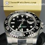 Rolex Super Clone Watches 1:1 GMT Master II 116710LN-0001 Oyster 3186 Movement - Image 14