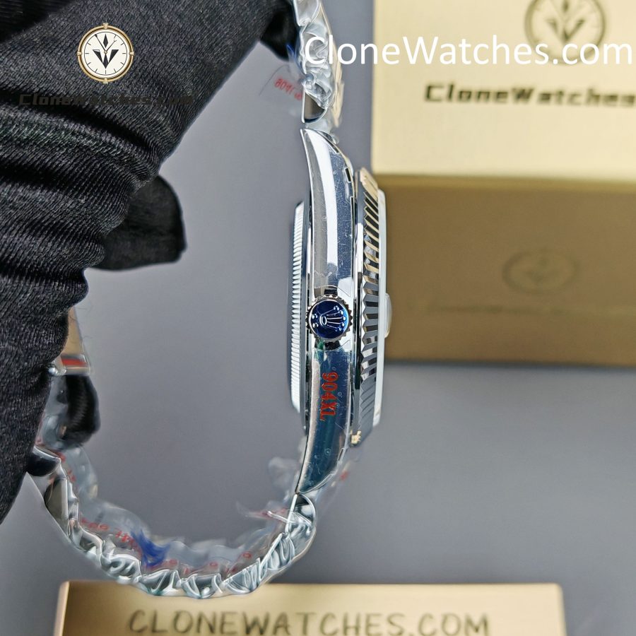 Rolex Super Clone Watches 1:1 Day Date Ice Blue Dial 40mm M228236-0012 3255 Movement - Image 6