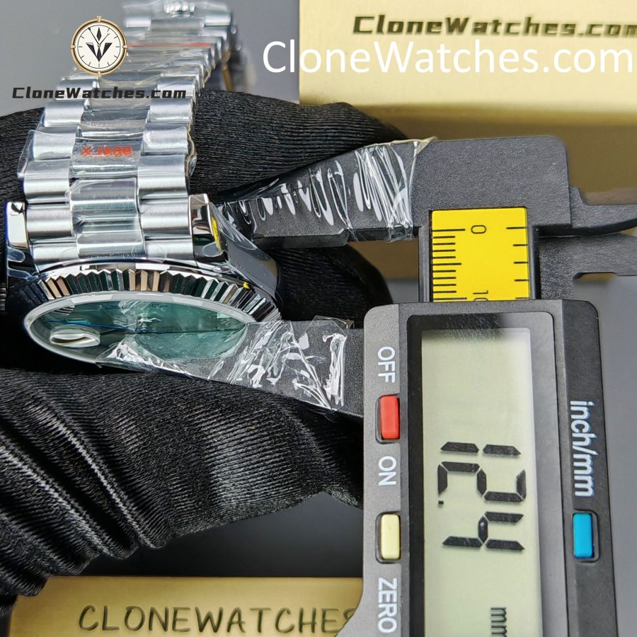 Rolex Super Clone Watches 1:1 Day Date Ice Blue Dial 40mm M228236-0012 3255 Movement - Image 14