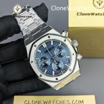 Audemars Piguet Super Clone Watches 1:1 Royal Oak Blue Dial 26240 Selfwinding Chronograph - Image 5