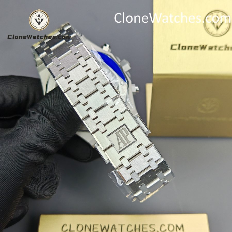 Audemars Piguet Super Clone Watches 1:1 Royal Oak Blue Dial 26240 Selfwinding Chronograph - Image 7