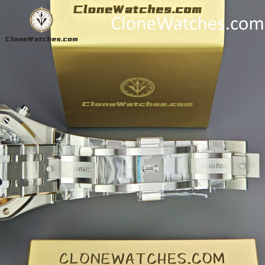 Audemars Piguet Super Clone Watches 1:1 Royal Oak Blue Dial 26240 Selfwinding Chronograph - Image 13