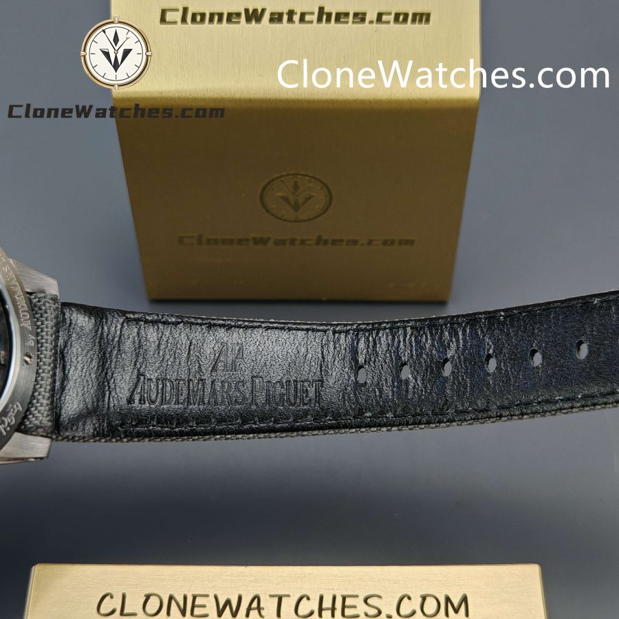 Audemars Piguet Super Clone Watches 1:1 Code 11.59 Tourbillon Grey Openworked 26600CR 41mm - Image 10