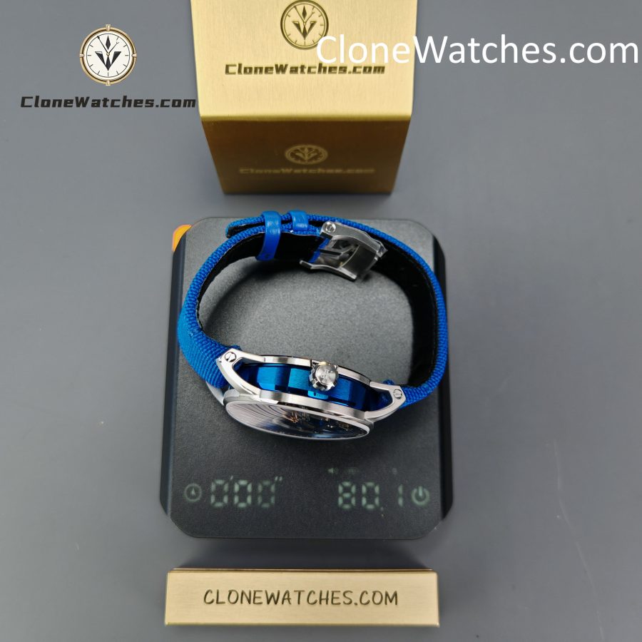 Audemars Piguet Super Clone Watches 1:1 Code 11.59 Tourbillon Blue Openworked 26600NB 41mm - Image 13