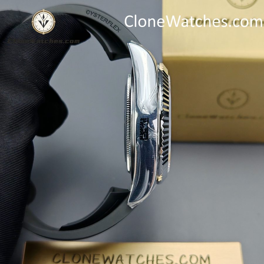Rolex Super Clone Watch 1:1 Sky Dweller White Dial m336239-0003 42MM Rubber Strap - Image 7