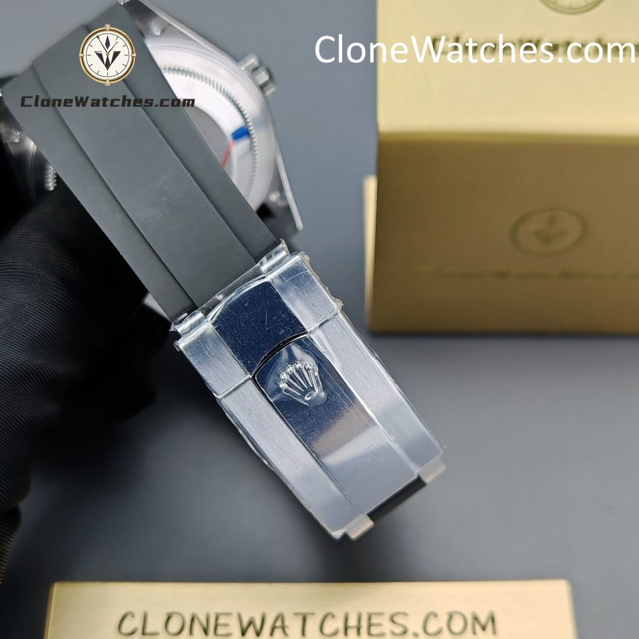Rolex Super Clone Watch 1:1 Sky Dweller White Dial m336239-0003 42MM Rubber Strap - Image 9