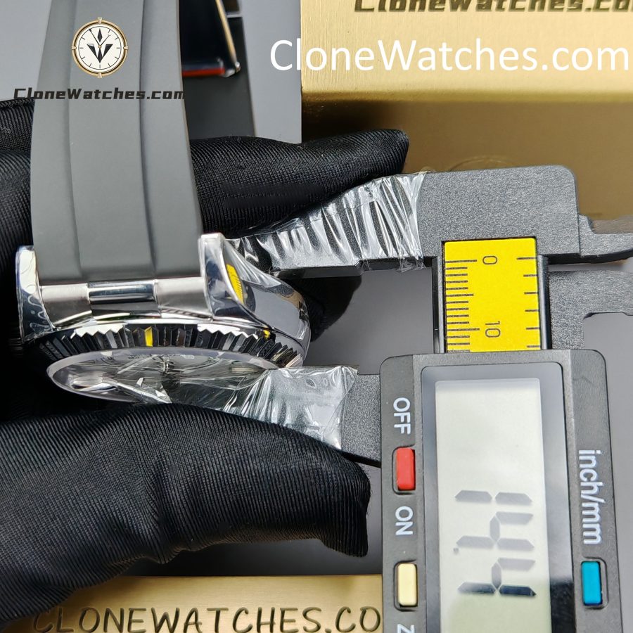 Rolex Super Clone Watch 1:1 Sky Dweller White Dial m336239-0003 42MM Rubber Strap - Image 14