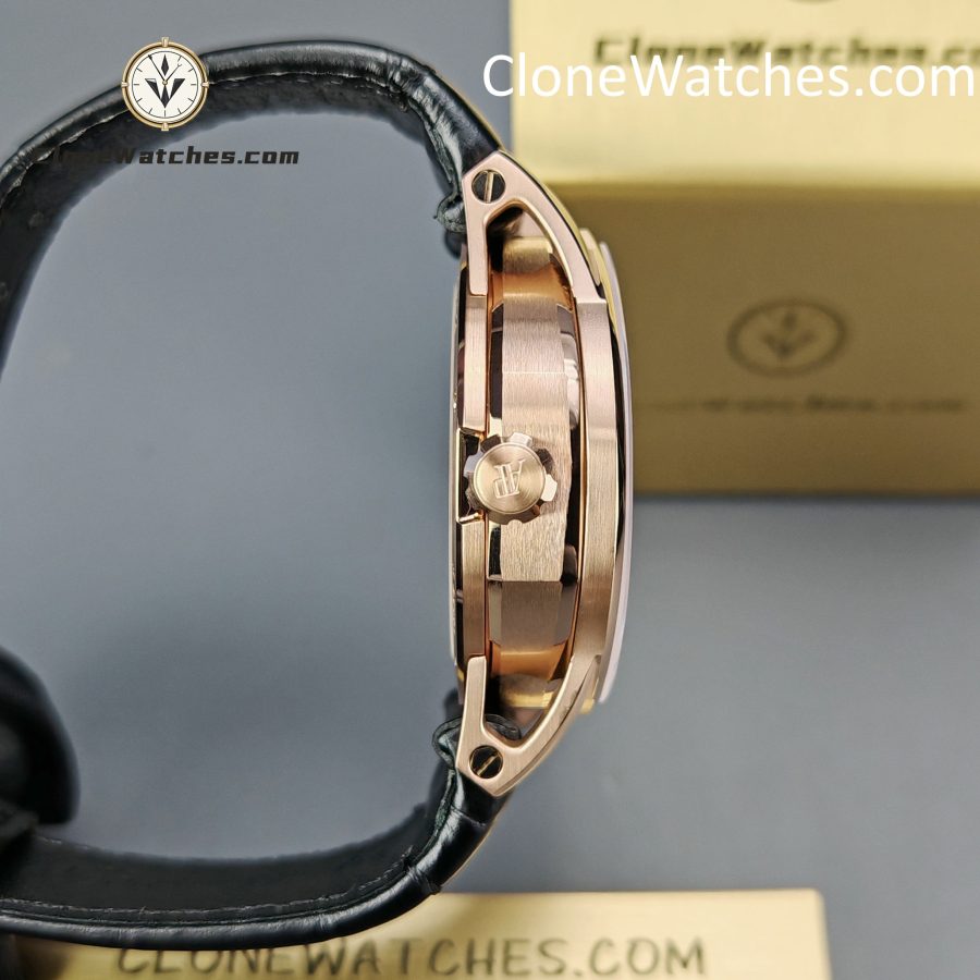 Audemars Piguet Super Clone Watches 1:1 Code 11.59 Tourbillon Rose Gold Black Openworked 26600OR 41mm - Image 6