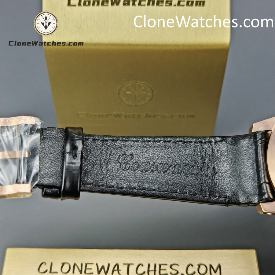 Audemars Piguet Super Clone Watches 1:1 Code 11.59 Tourbillon Rose Gold Black Openworked 26600OR 41mm - Image 12