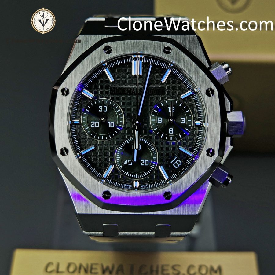 Audemars Piguet Super Clone Watches 1:1 Royal Oak Green Dial 26240 Selfwinding Chronograph - Image 2