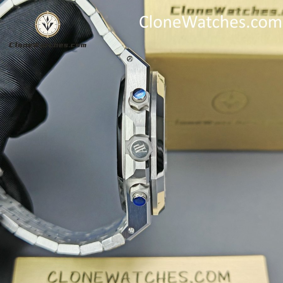 Audemars Piguet Super Clone Watches 1:1 Royal Oak Green Dial 26240 Selfwinding Chronograph - Image 11