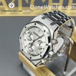 Audemars Piguet Super Clone Watches 1:1 Royal Oak White Dial 26240 Selfwinding Chronograph - Image 3