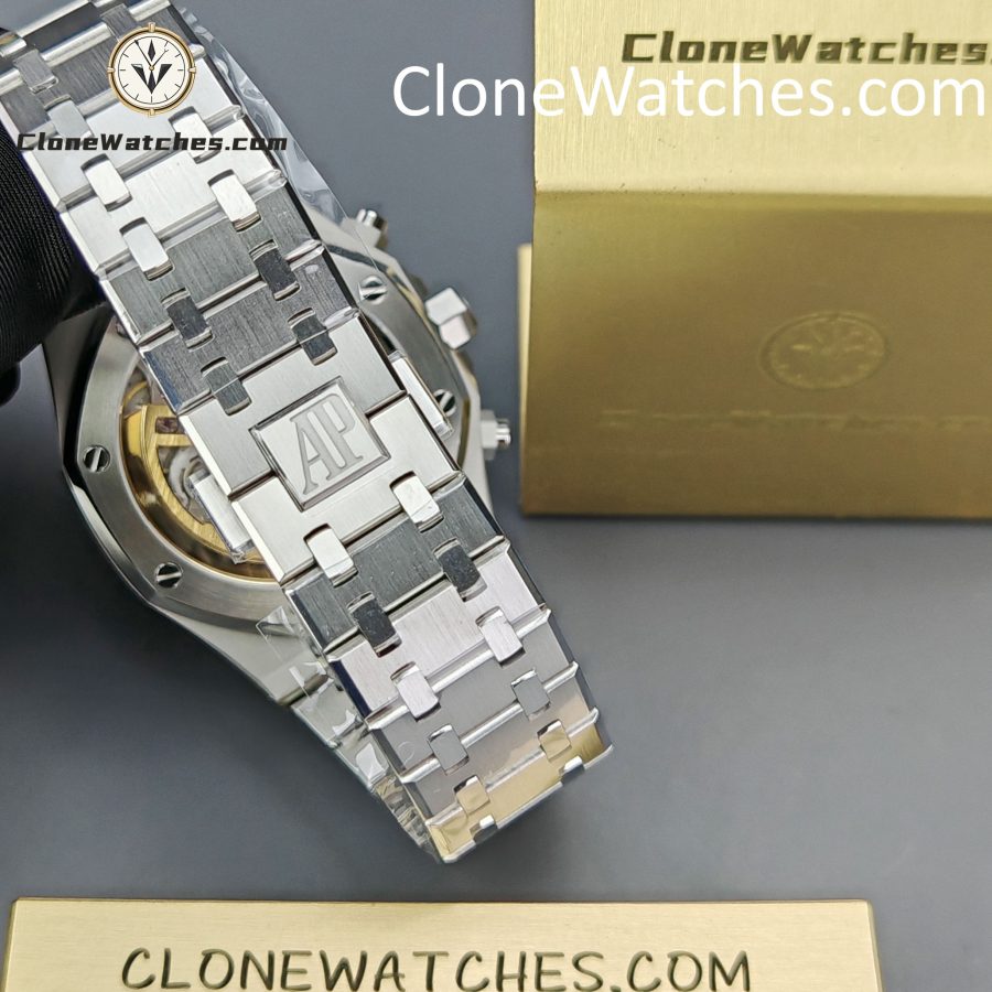 Audemars Piguet Super Clone Watches 1:1 Royal Oak White Dial 26240 Selfwinding Chronograph - Image 7