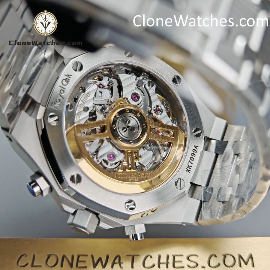 Audemars Piguet Super Clone Watches 1:1 Royal Oak White Dial 26240 Selfwinding Chronograph - Image 11