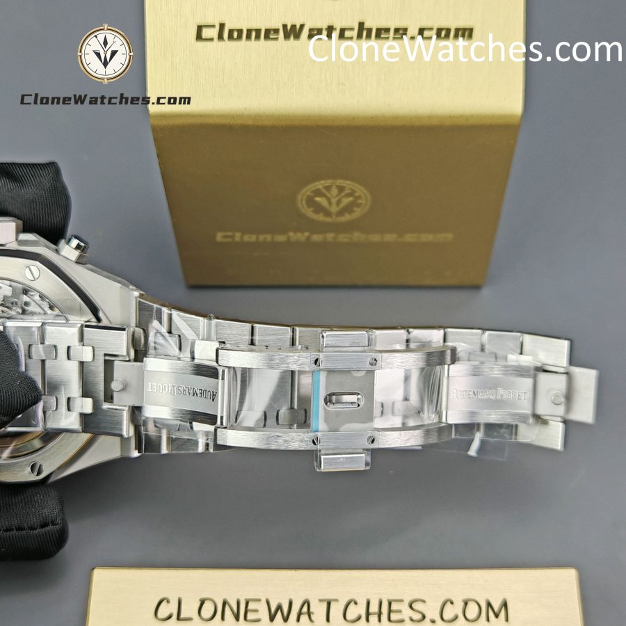 Audemars Piguet Super Clone Watches 1:1 Royal Oak White Dial 26240 Selfwinding Chronograph - Image 13
