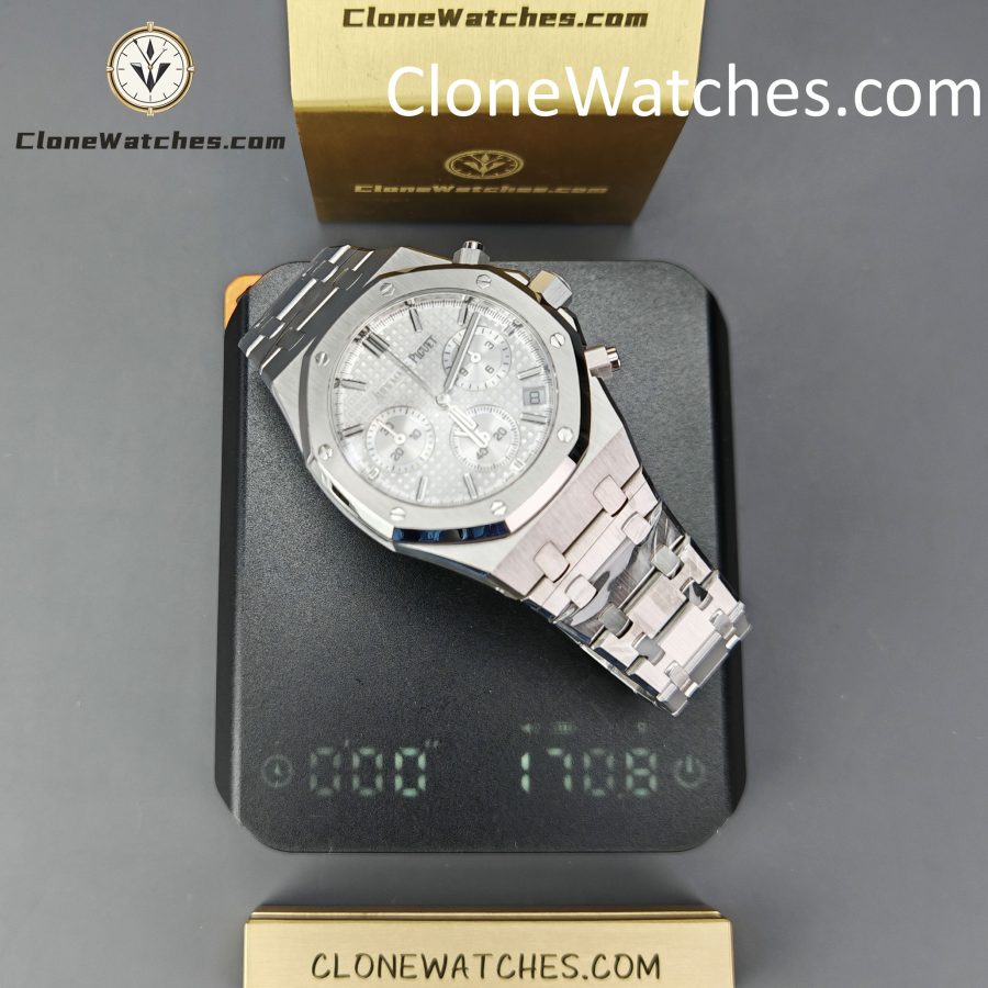 Audemars Piguet Super Clone Watches 1:1 Royal Oak White Dial 26240 Selfwinding Chronograph - Image 16