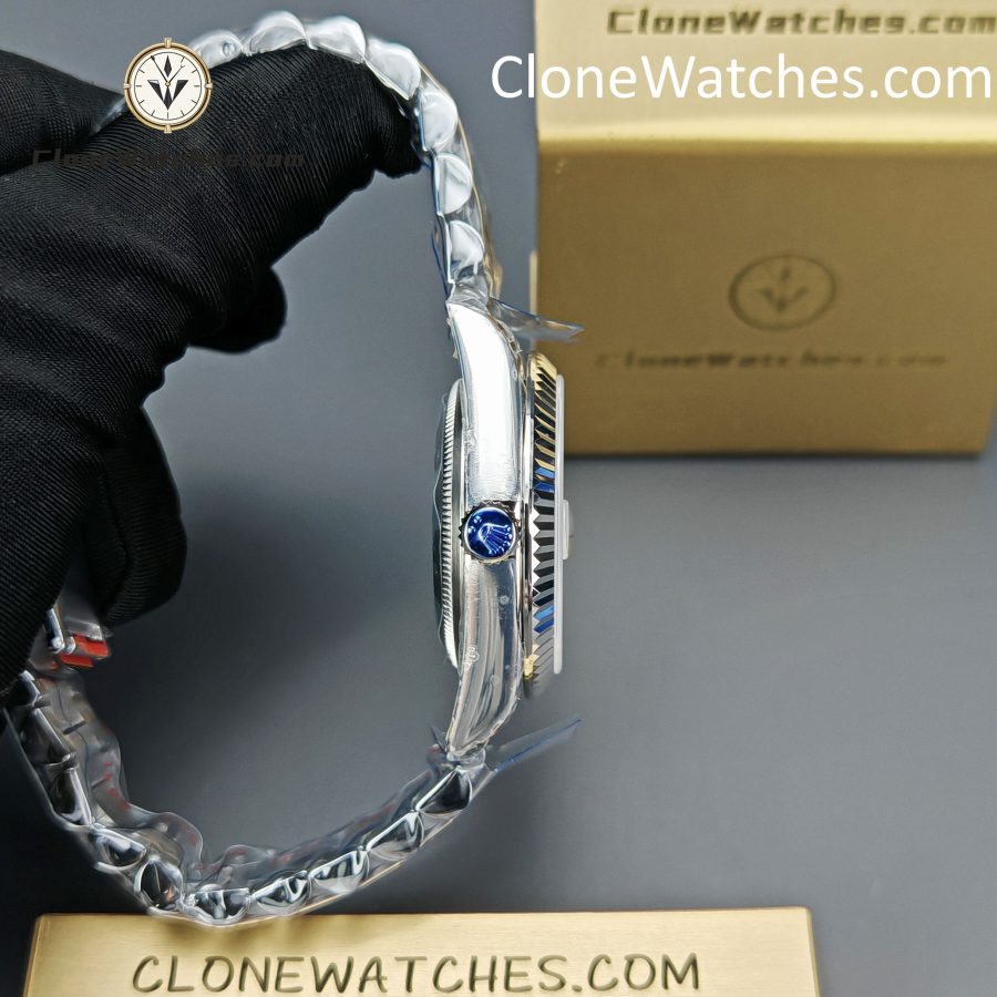 Rolex Super Clone Watches 1:1 Day Date Mother of Pearl Diamond Dial 36 mm m128239 - 0007 3255 Movement - Image 6